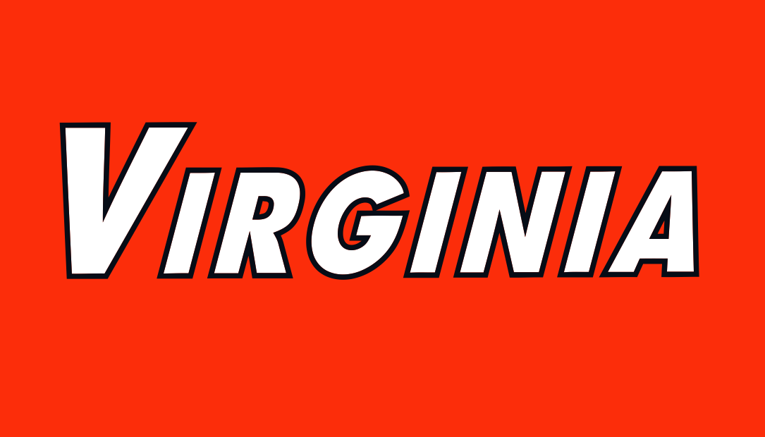 Virginia logo t shirts iron on transfers